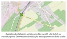 Foto: Infrastrukturmangel aufgrund fehlender Busanbindung für Wohngebiet Hermsdorfer Straße - Kapbushaltestelle an Bahnunterführung erforderlich 